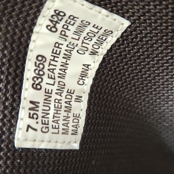 Timberland Tall Wingtip Leather Heeled Boots (W Size 7.5) - Picture 15 of 16